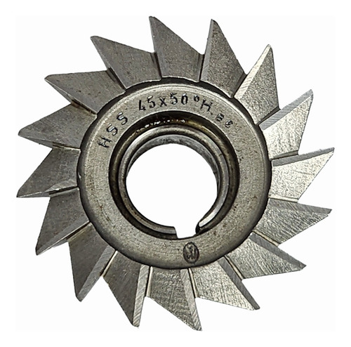 Fresa De Ángulo Frontal Hss 50º Ø45x15x12,7