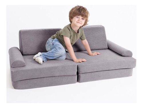 Sofá Modular Resistente Para Niños Que Crea Un Asiento.