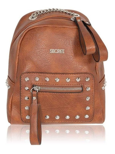 Mochila Hong Kong Ss20 Backpack Medium Brown S Secret