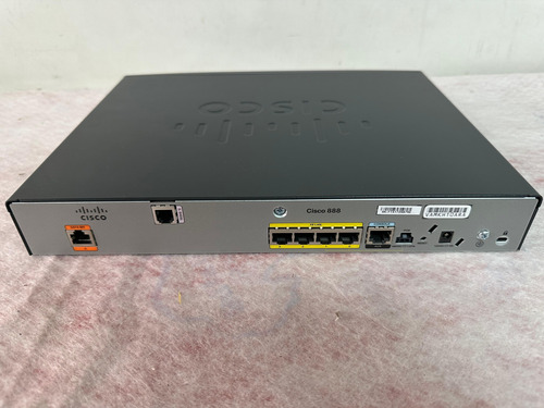 Router Cisco Series 800 4 Puertos Switch W/3gb/u 861 881 888 (Usado)