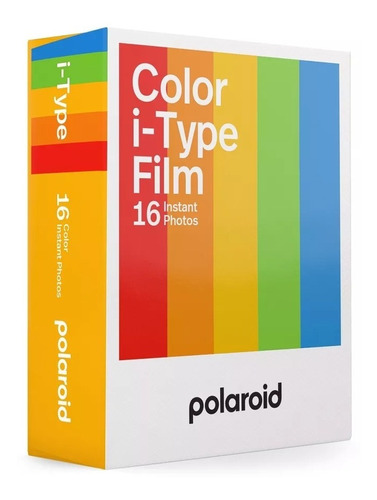 Papel Polaroid Película De Color Para I-type Pack 16 Fotos