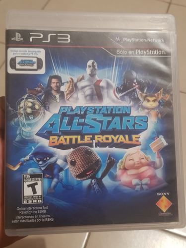 Playstation All Stars Battle Royale Para Ps3 Original 