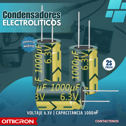 Capacitor 1000uf 6.3vol