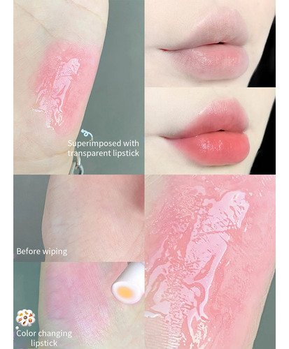 Bálsamo Labial Que Muda De Cor Em Sanduíche E Batom Hidratan