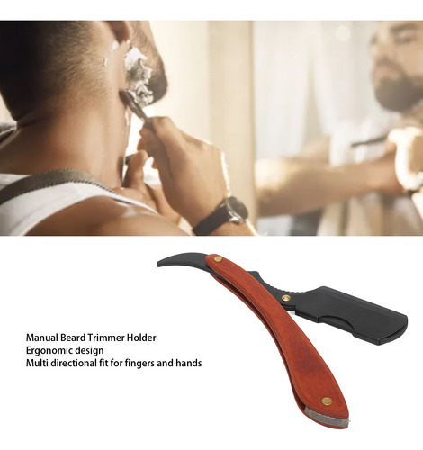 Soporte Manual Para Recortadora De Barba, Ergonómico, De Ale