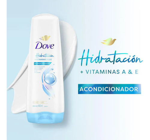 Acondicionador Dove Nutritive 400 Ml Hidratacion Intenso
