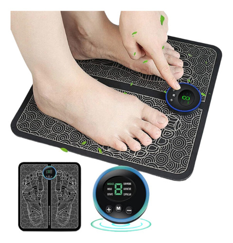 Tapete Massageador Ems Tens Elétrico Para Pés Fisioterapia Cor Aparelho De Massagem Fisioterapia 110v/220v