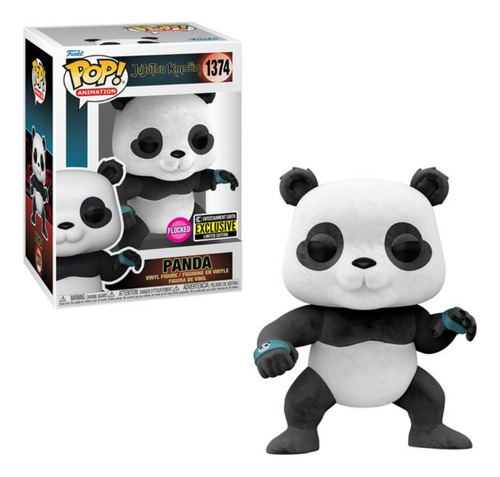 Panda Flocked Funko Pop 1374 / Jujutsu Kaisen Exclusivo Eex