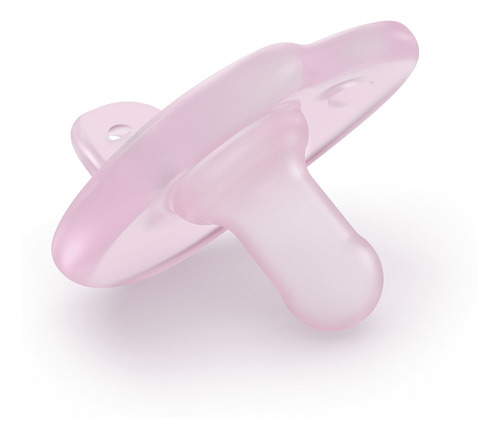 Imagen 3 de 10 de Chupete Philips Avent Soothie Rosa/lila Scf099/22 0-6m X2
