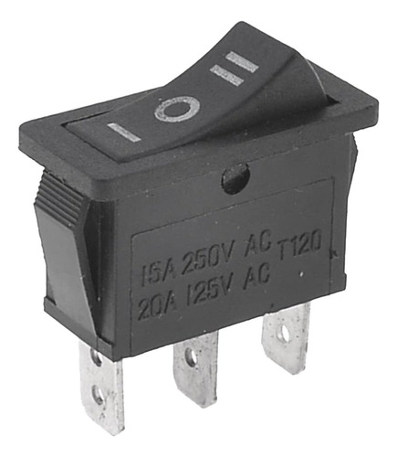 2x Pack Interruptor On-off-on Momentáneo Kcd3 (3 Pos 3 Pin)