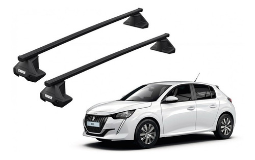 Barras Thule Peugeot 208 20- Tn / Squarebar Evo