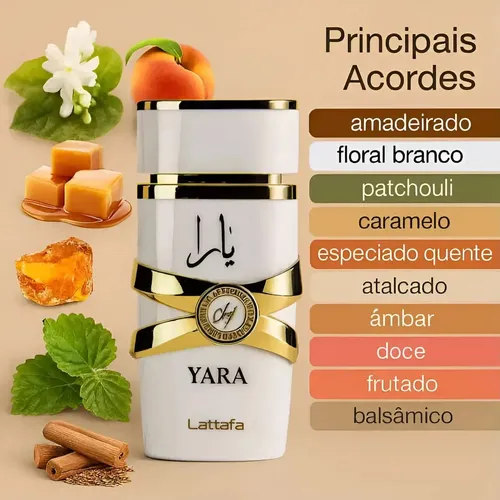 Perfume Yara Moi Lattafa Eau de Parfum Feminino 100ml