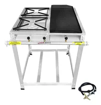 Comprar Fogão Industria Caulim 2boca Chapa Altapressão Inox Promoção