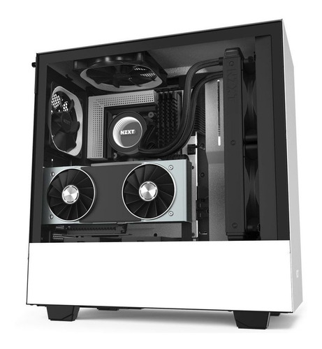 Gabinete Nzxt H510i Con Ventana Mid -tower White