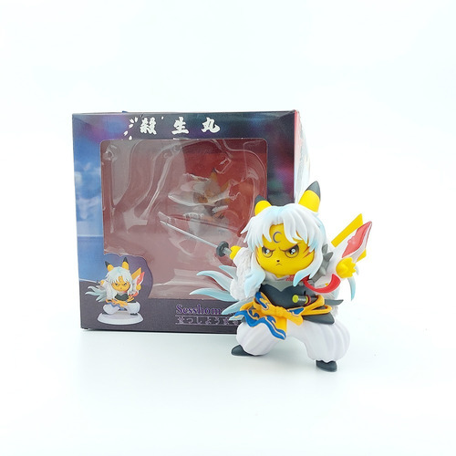 Figura Sesshomaru Version Pika Inuyasha Anime Sin Base