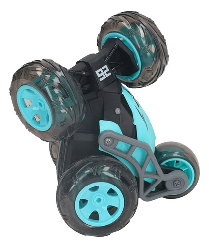 Auto A Radio Control Con 5 Ruedas Giro 360º Naranja