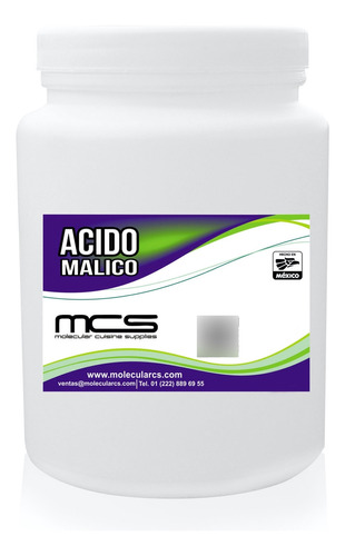 Acido Malico 1 Kg Cocina Molecular 