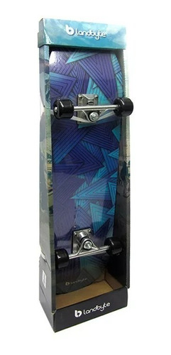 Skate Skateboard Landbyte Patineta Color Azul Oferta