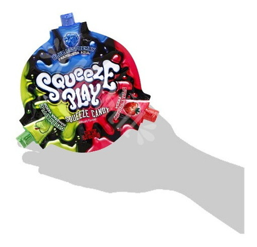 Bala Líquida Squeeze Play Candy