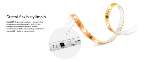 Tira Lightstrip Multicolor Gradient 10mts Tapo Wifi Homekit