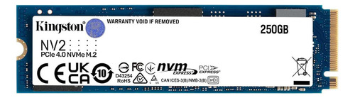 Disco Ssd Nvme M.2 Pcie 4.0 2280 250gb Kingston 