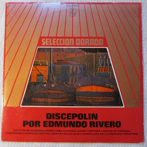 Discepolín Por Edmundo Rivero (philips Selección Dorada)