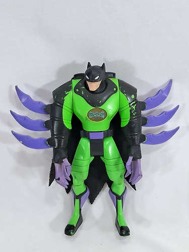 Boneco Batman Animated Series Shadow Tek Phantom Claw Mattel (Usado)