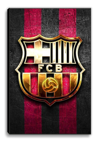 Cuadro Decorativo De Barcelona, Barça, Equipo, Futbol.