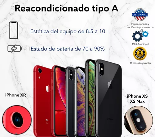 iPhone XR 64 Gb Negro Reacondicionado