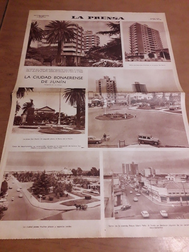 Diario La Prensa Junín Ciudad Bonaerense Brandsen 1968