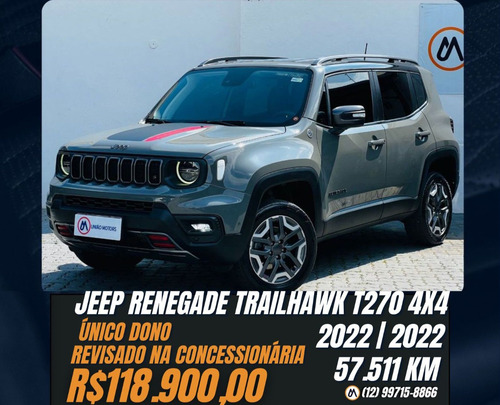 Jeep Renegade 1.3 Trailhawk 4x4 Turbo Flex Aut. (t270) 5p