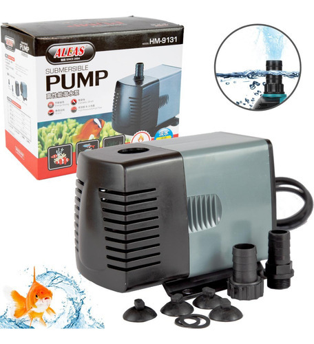 Bomba Motor Submersa Aleas Jeneca Hm-9131 Aquario Lago -220v