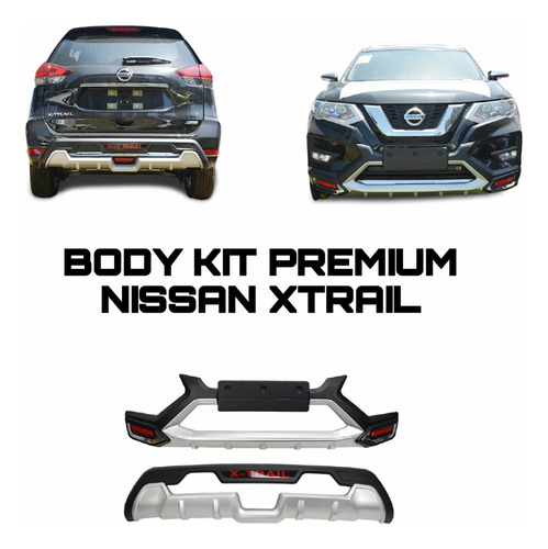 Body Kit Premium Suv Nissan X-trail 2018 (para Fascias)