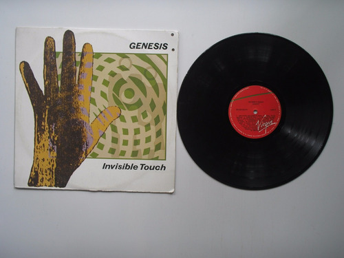 Lp Vinilo Genesis Invisible Touch Promocional Colombia 1986