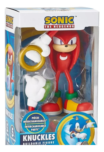 Sonic Hedgehod 2 Knuckles Figura Coleccionable