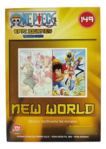 Carta Anime One Piece Epic Journey New World 149 Original