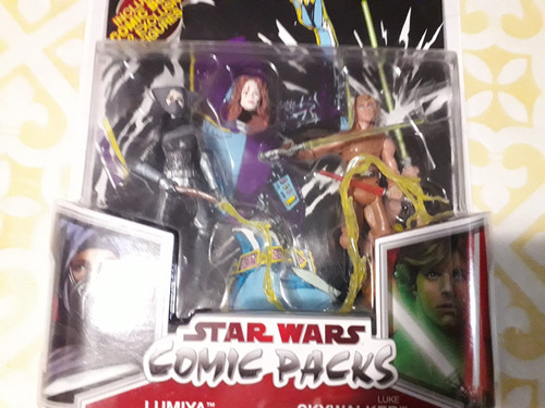 Comic Pack Star Wars  Luke Skywalker  Y Lumiya