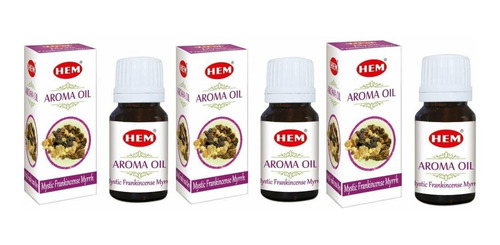 Imagem 1 de 1 de Essência Indiana Hem Frankincense Mirra 3un.10ml