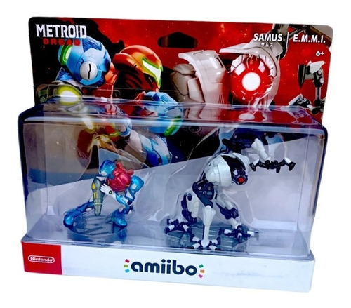 Amiibo Metroid Dread Pack Samus Emmi ¡¡ Envío Inmediato !!