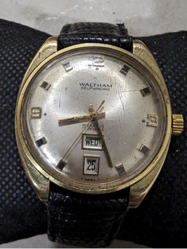 Reloj Vintage Waltham Chapa Automático 