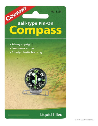 Brújula Pin-on Coghlan's Tipo Bola 8268