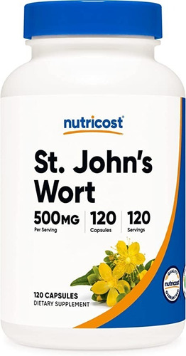 Imagen 1 de 2 de St.john's Hierba De San Juan Ansiedad Mejora 240 Capsulas