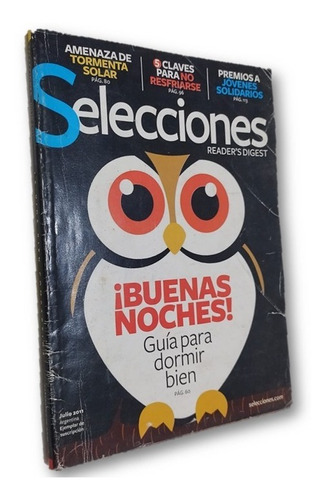 Revista Selecciones Reader's Digest Julio 2011 Buenas Noches