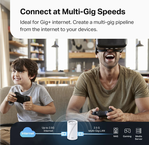 Tp-link Sistema De Malla Wifi 7 Be10000 (deco Be63) 3 Pack