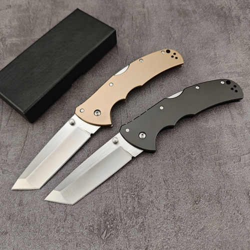 Cuchillo Plegable De Bolsillo Para Exteriores, Herramienta D