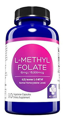 Save $ $ $ Md Live L-methylfolate Mg Comparar A Methyl Pro D