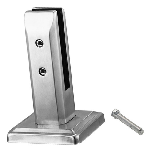 Abrazadera De Vidrio Para Valla De Piscina, Espiga Plata A