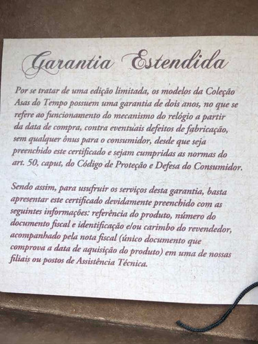 Relógio Dumont Asas Do Tempo Edição Especial Com Caixa (Usado)