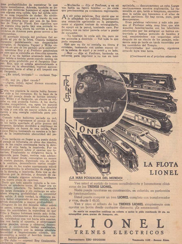 1937 Publicidad Juguetes Argentina Trenes Muñecas Y Otros
