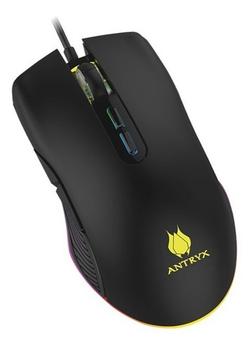 Mouse Gaming Antryx Chrome Storm M650 Dpi 4200 Color Negro